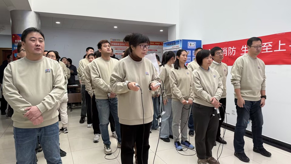 “绳”采飞扬 中国能建中电新能源公司举办迎新年跳绳比赛